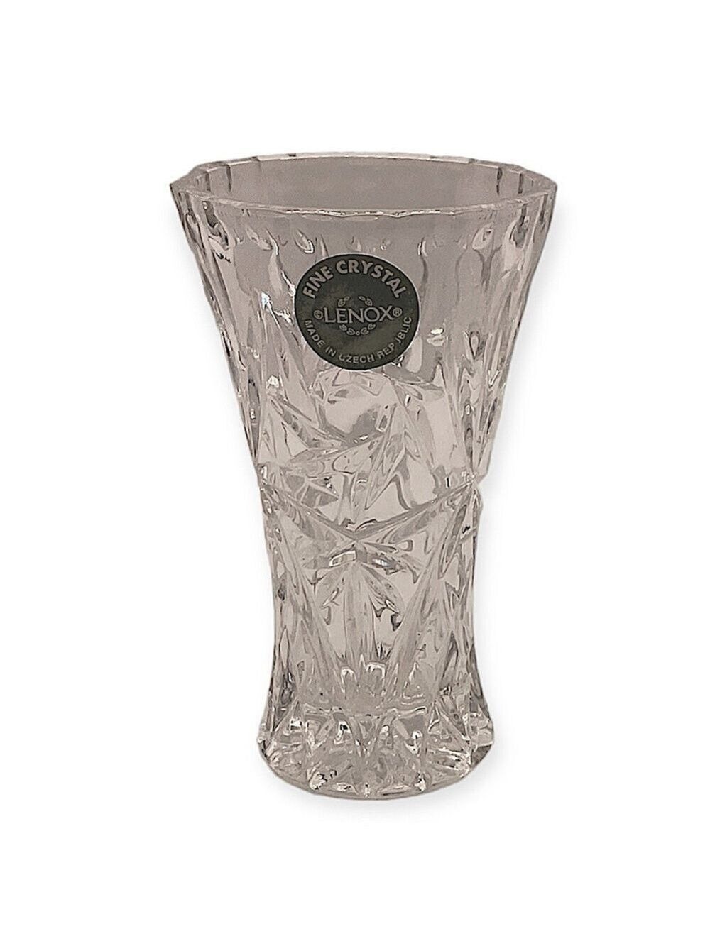 Lennox Crystal Star Vase Vintage